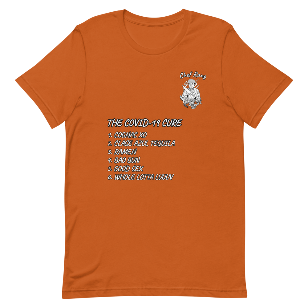 Chef Rang - COVID-19 Recipe Unisex T-Shirt - Chef Rang