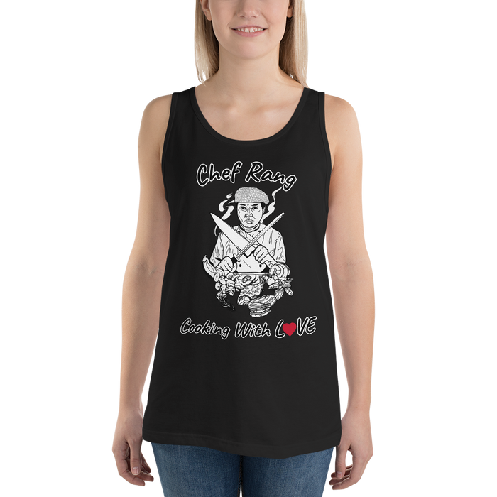 Chef Rang - Cooking With LOVE Unisex Tank Top - Chef Rang