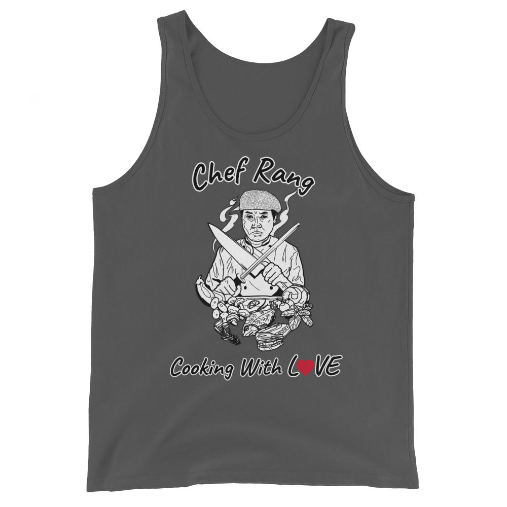 Chef Rang - Cooking With LOVE Unisex Tank Top - Chef Rang