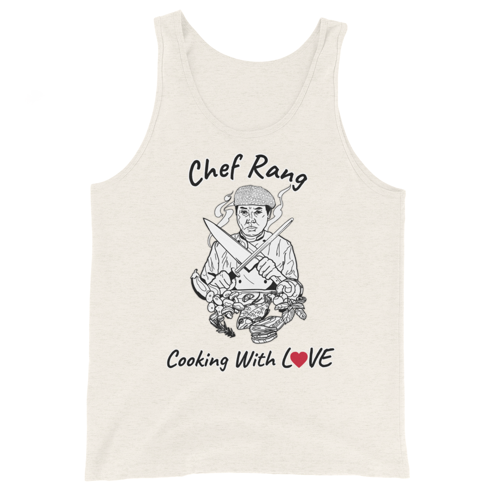 Chef Rang - Cooking With LOVE Unisex Tank Top - Chef Rang