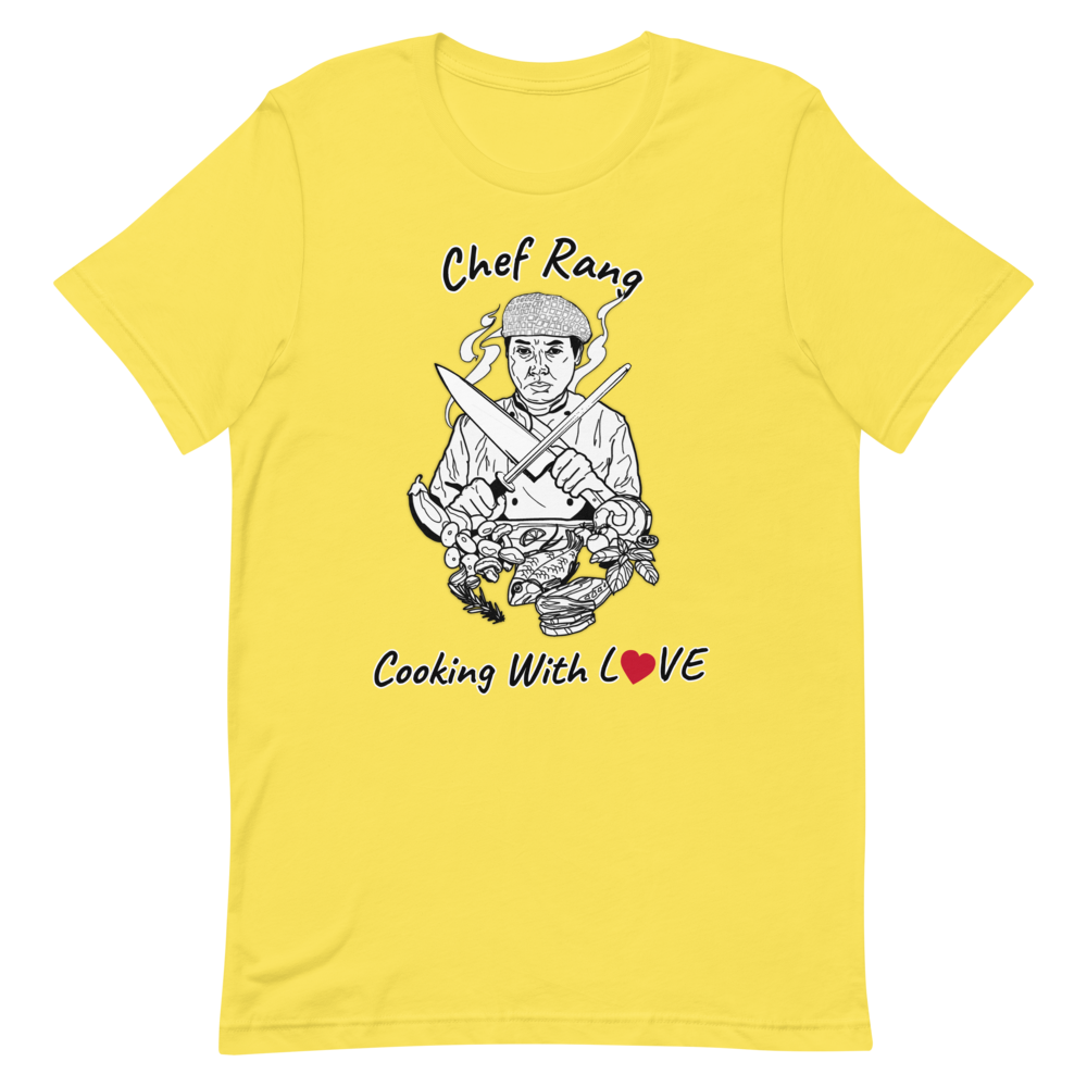 Chef Rang - Cooking With LOVE Unisex T-Shirt - Chef Rang