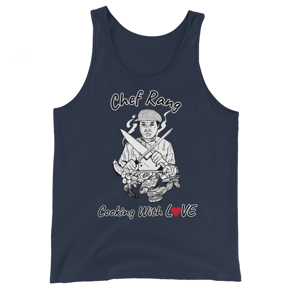 Chef Rang - Cooking With LOVE Unisex Tank Top - Chef Rang