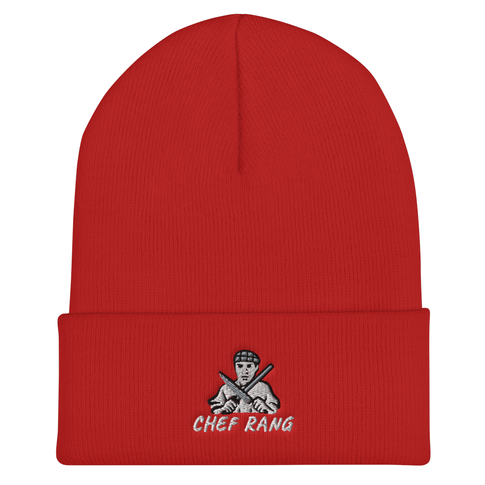 Chef Rang - Embroidered Cuffed Beanie - Chef Rang