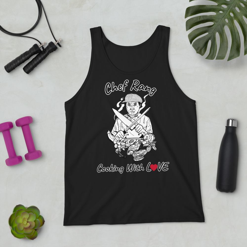 Chef Rang - Cooking With LOVE Unisex Tank Top - Chef Rang