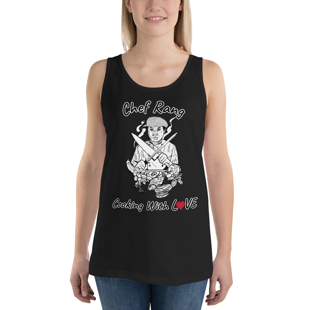 Chef Rang - Cooking With LOVE Unisex Tank Top - Chef Rang