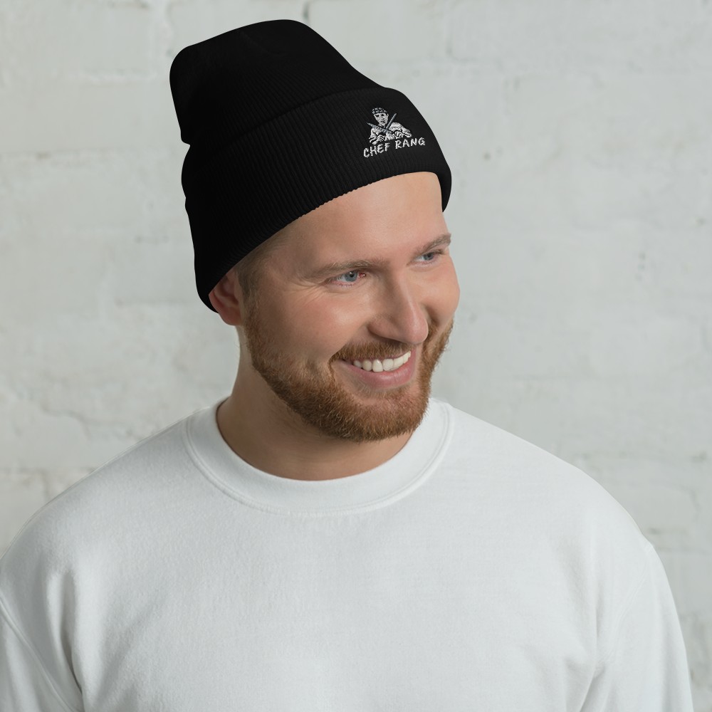 Chef Rang - Embroidered Cuffed Beanie - Chef Rang