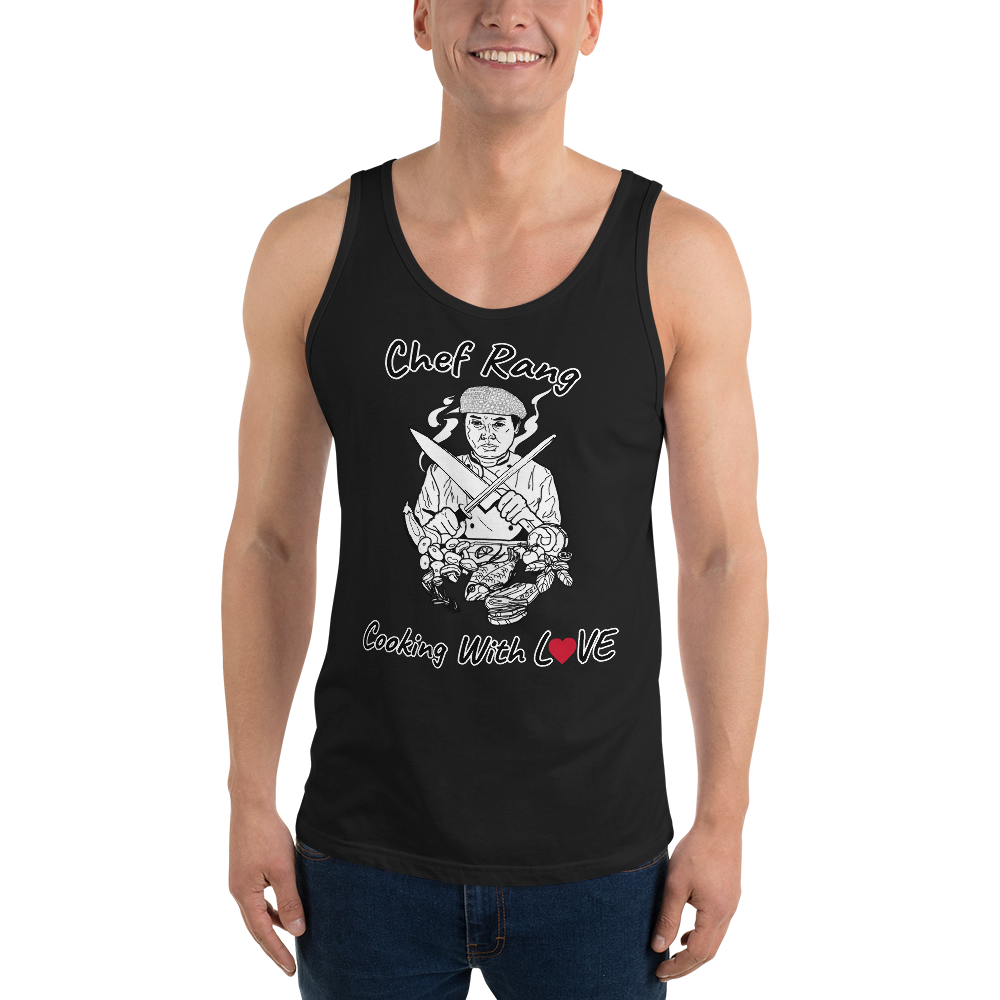 Chef Rang - Cooking With LOVE Unisex Tank Top - Chef Rang